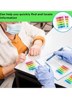 PARTNER 125-Piece Sign Here Page Marker Index Tabs Multicolour  - Image 2