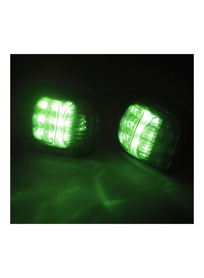 Loquat 2-Piece 12V Turn Signal Light for Honda Motorcycle - Image 1