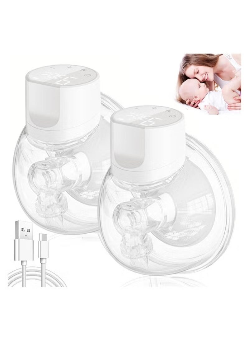 Wearable Breast Pump Electric Hands-Free - Convenient, Portable, and Pain-Free Pumping - pzsku/ZF243B79E65324394214DZ/45/_/1718871578/4fd365f3-959a-4122-b983-52a8fa05d09d