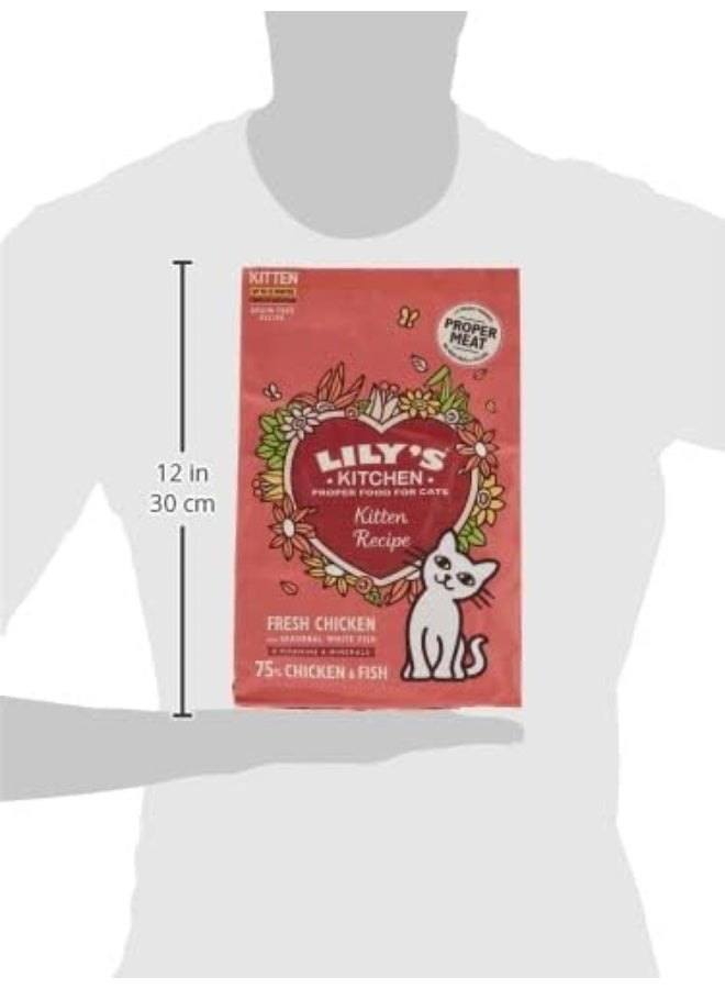 Lily's Kitchen Chicken & White Fish Kitten Dry Food - 800G - Image 3