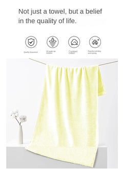 MAXQON Pack Of 2 - Hand Towel - 100% Cotton 600 GSM Medium Size (45x75cm) Highly Absorbent And Super Durable, Color Cream  - Image 2