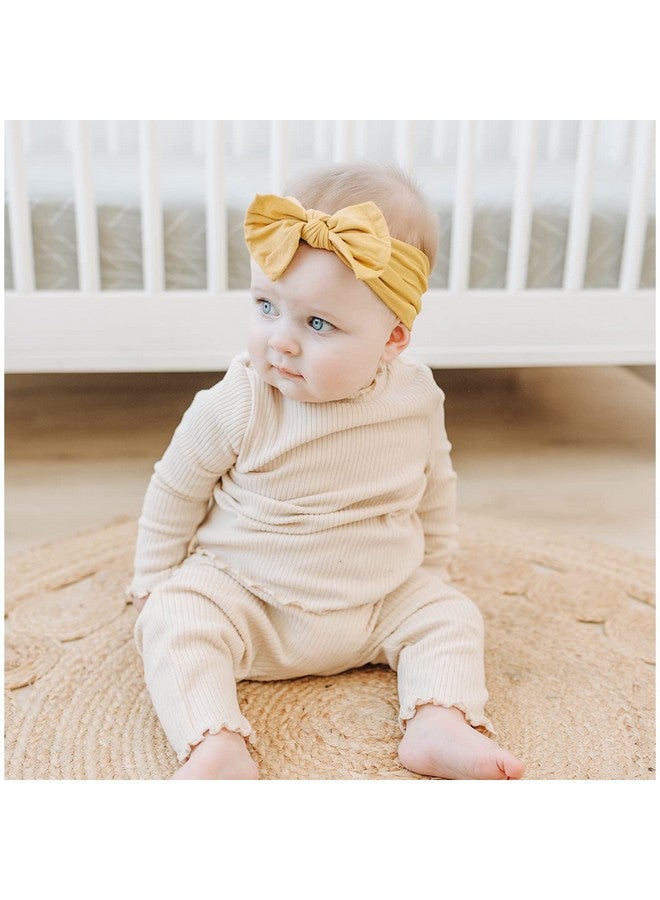 Prohouse 16PCS Baby Nylon Headbands Hairbands Hair Bow Elastics for Baby Girls Newborn Infant Toddlers Kids - Image 5