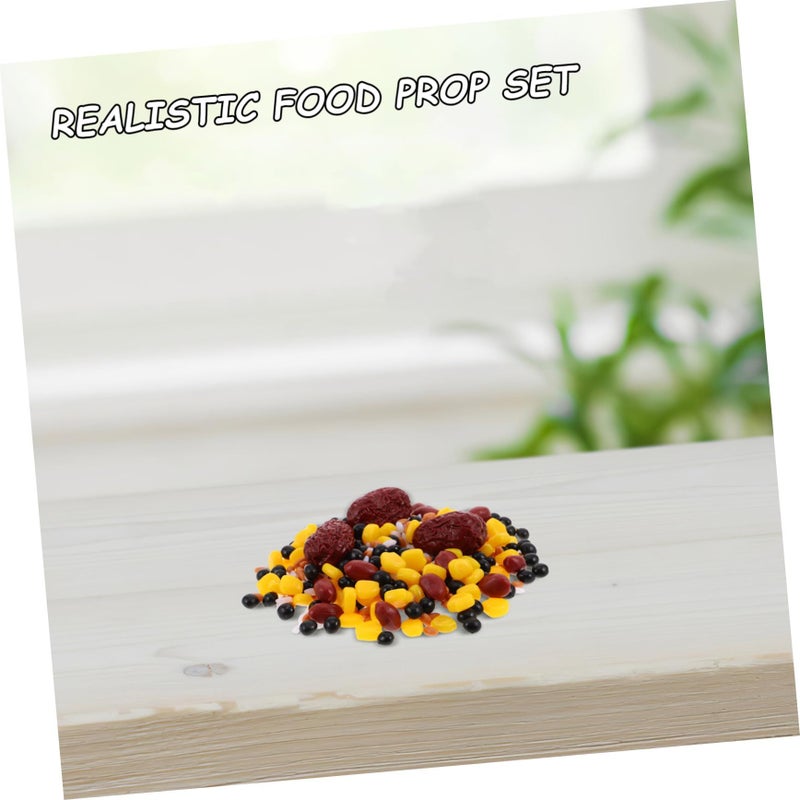 Realistic 100g Rice Grain Model Props for Educational Display and Home Decor - Image 4