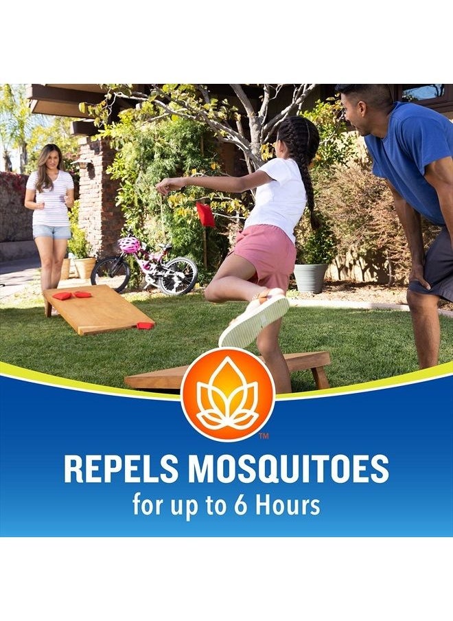 Lemon Eucalyptus Insect Repellent, No DEET Mosquito Repellent, 4 fl Ounce (Pump Spray)