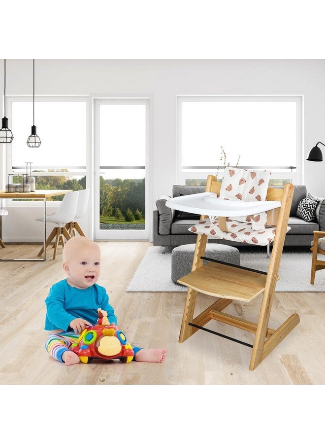 LLHQAMT for Tripp Trapp High Chair Cushion, Soft and Comfortable for Tripp Trapp High Chair Cushion, for Tripp Trapp Cushion Set Makes It Safer and More Comfortable for Baby to Sit On (Little Bear) - Image 1