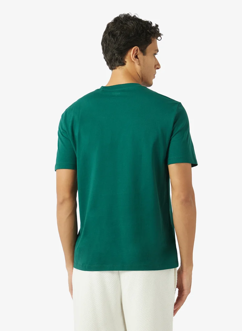 GUESS  Crew Neck Regular Fit T-Shirt for Men | Best Price UAE