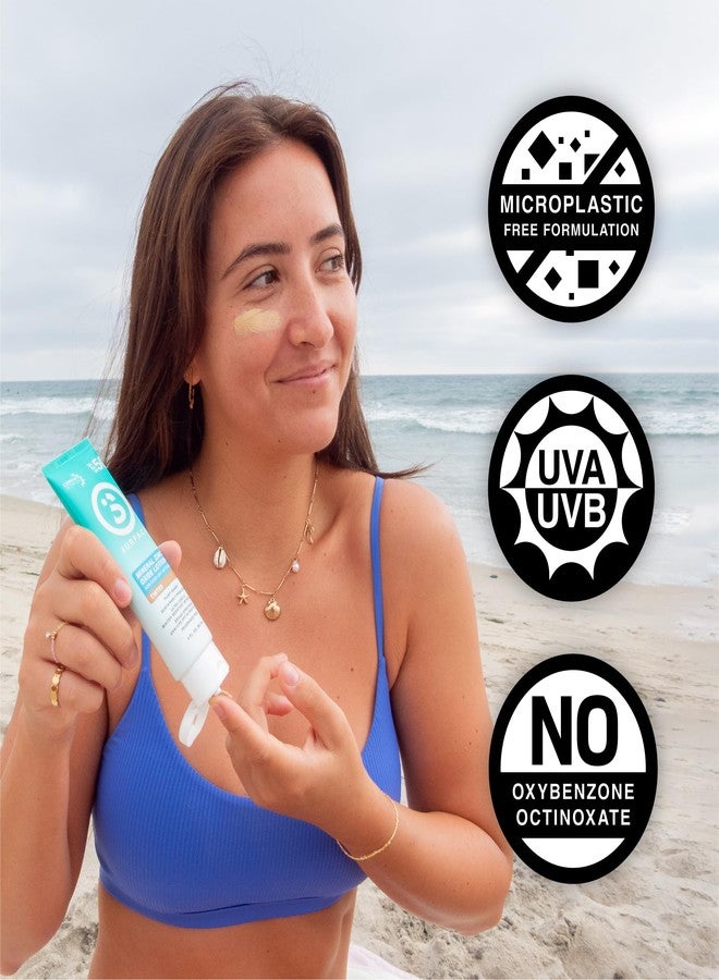 surface sun systems Surface Mineral Sunscreen Lotion SPF 50, Lightweight Non-Nano Zinc Oxide Formula, Reef Friendly, Broad Spectrum UVA UVB Protection, Water Resistant Sun Care for 80 Minutes Outdoor Use, Tinted, 3oz - Image 4