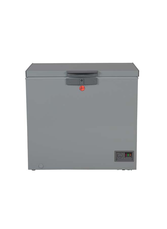 Hoover 263L Single Door Chest Freezer, Low Frost, Convertible Temp, LED Lighting, 1 Year Warranty,Premium Grey - HCF-K263-GR - Image 1