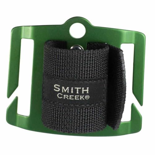 Smith Creek Net Holster, Belt-Mounted Landing Net Holder, Green Buckle - Image 1