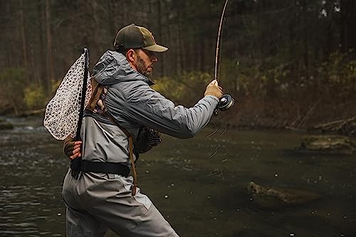 Smith Creek Net Holster, Belt-Mounted Landing Net Holder, Green Buckle - Image 2