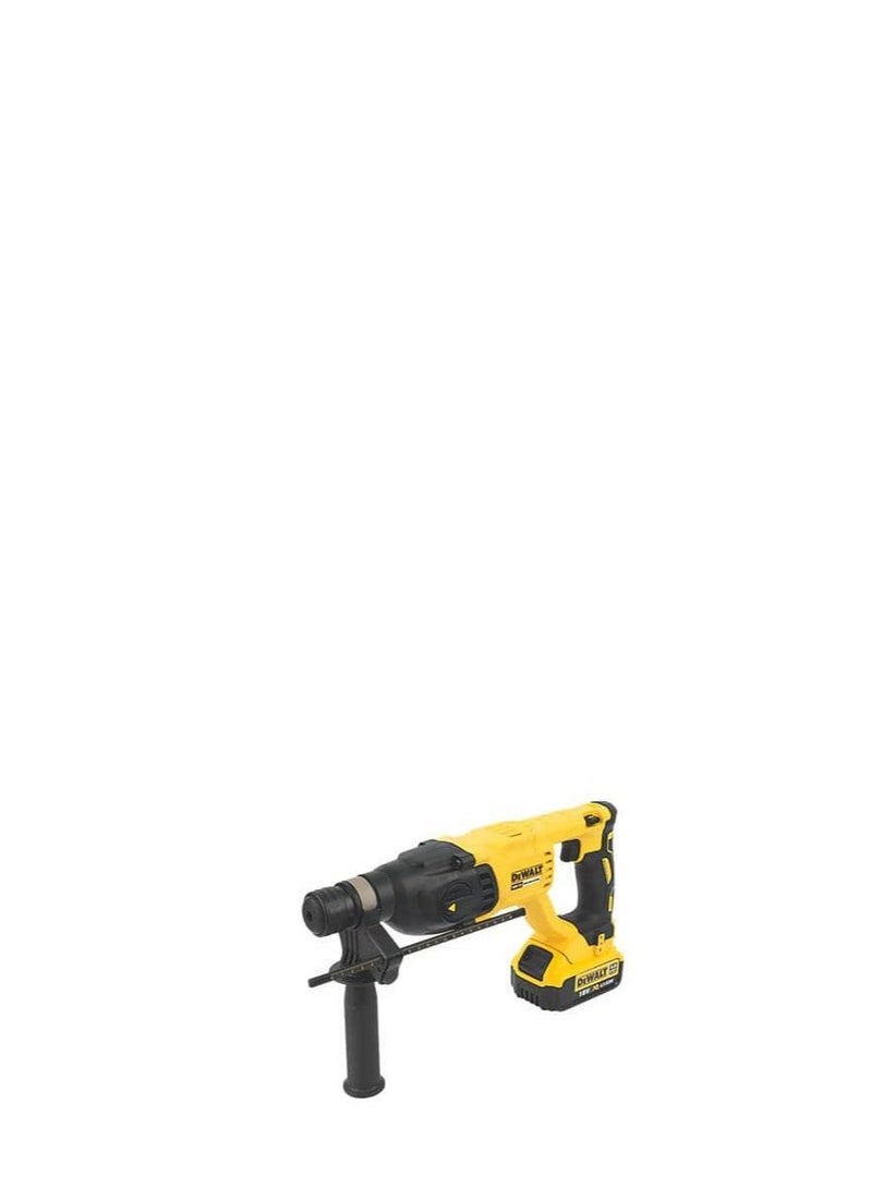 DEWALT Dewalt Cordless Rotary Hammer 26mm SDS Plus 18V 4.0Ah W/2 Battery & Charger DCH133M1EXP-GB