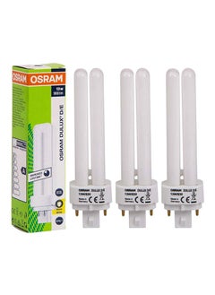 Osram 5-Piece Home Decorative High Quality Durable 13 W 4 Pin Day Light CFL Bulb Warm White  - Image 2