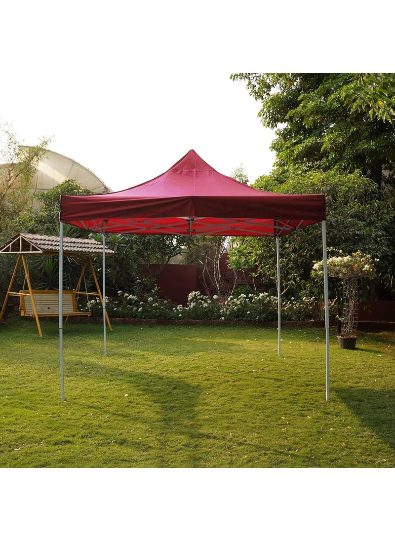 RAGYULA RAGYULA 10X10 feet Heavy Duty Pop Up Foldable Canopy Tent with 4 Side Open Gazebo Tent for Outdoor GardenEvent Picnic Lawn Terrace Promotional Multicolour  - Image 5