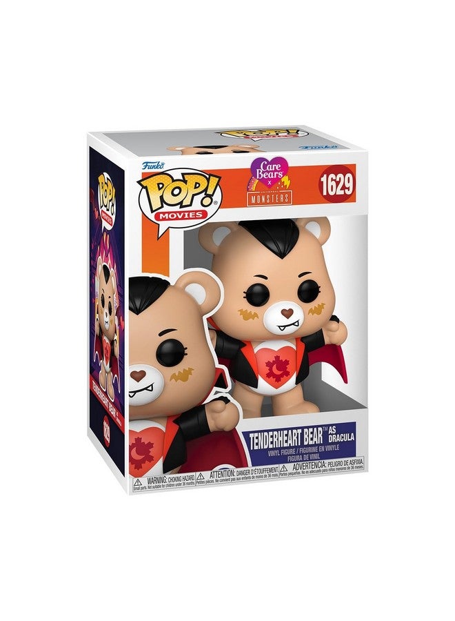 Funko POP Movies: Universal Monsters x Care Bears - Tender Heart Bear As Dracula - Collectable Vinyl Figure - Gift Idea - Official Merchandise - for Kids & Adults - Horror Fans - Image 1