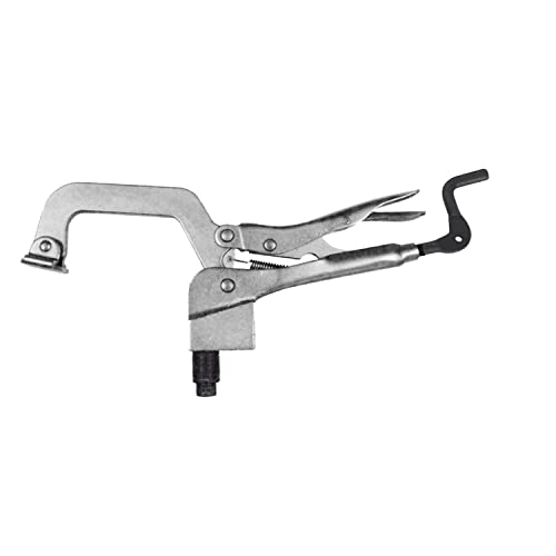 BuildPro Inserta Pliers, ∅5/8" Insert, 3" Throat Depth, 4" Opening, Table Mounted Clamp, Rear Crank Handle, For BuildPro Welding Tables, PTT634K - Image 1