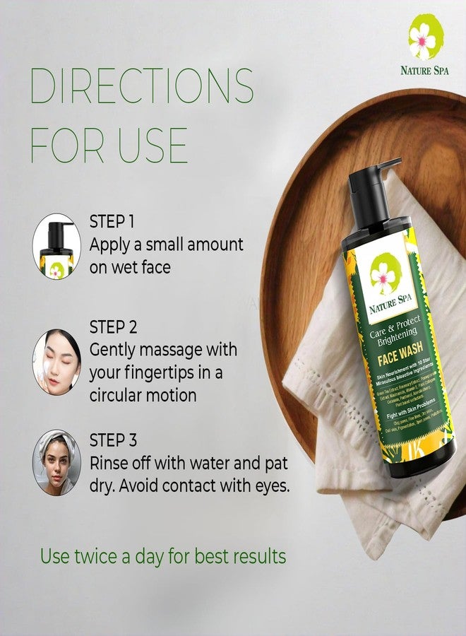 NATURE SPA غسول وجه مرطب من ناتشر سبا بالشاي الأخضر والسيراميد، خالٍ من الكبريتات | مع النياسيناميد، إكليل الجبل، فيتامين هـ، الكولاجين النباتي، والبانثانول | ينظف البشرة بلطف من الأوساخ والملوثات والزيوت الزائدة | مناسب للبشرة الجافة والعادية والحساسة | منظف مرطب 10 مرات مع أفضل 10 مكونات فائقة | لبشرة مشرقة ومتألقة | مثالي لجميع أنواع البشرة | خالٍ من البارابين والسموم، تم اختباره من قبل أطباء الجلدية | للرجال والنساء | 200 مل - Image 5