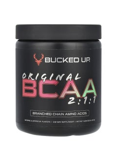 Bucked Up Bucked Up, Original BCAA 2:1:1, Strawberry Mojito, 10.99 oz (311.57 g)  - Image 1