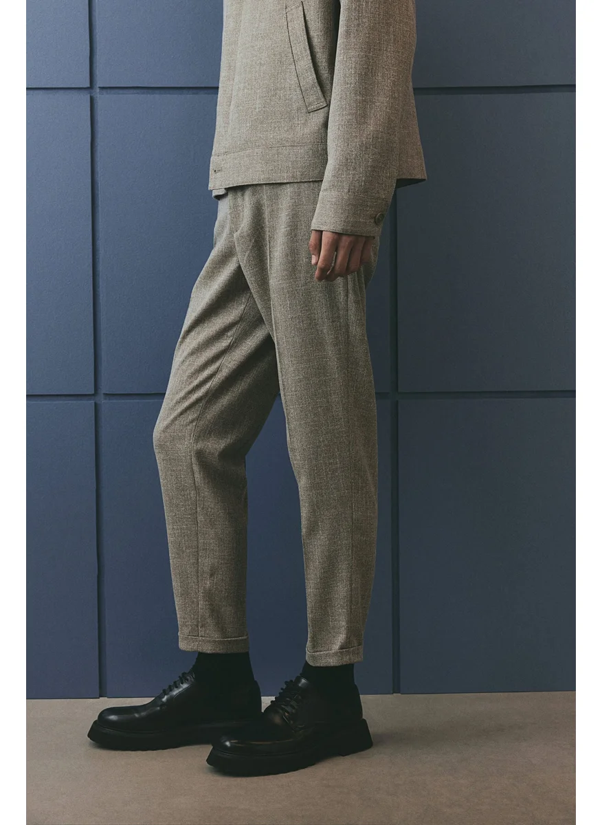 H&M Regular Fit Tailored Trousers