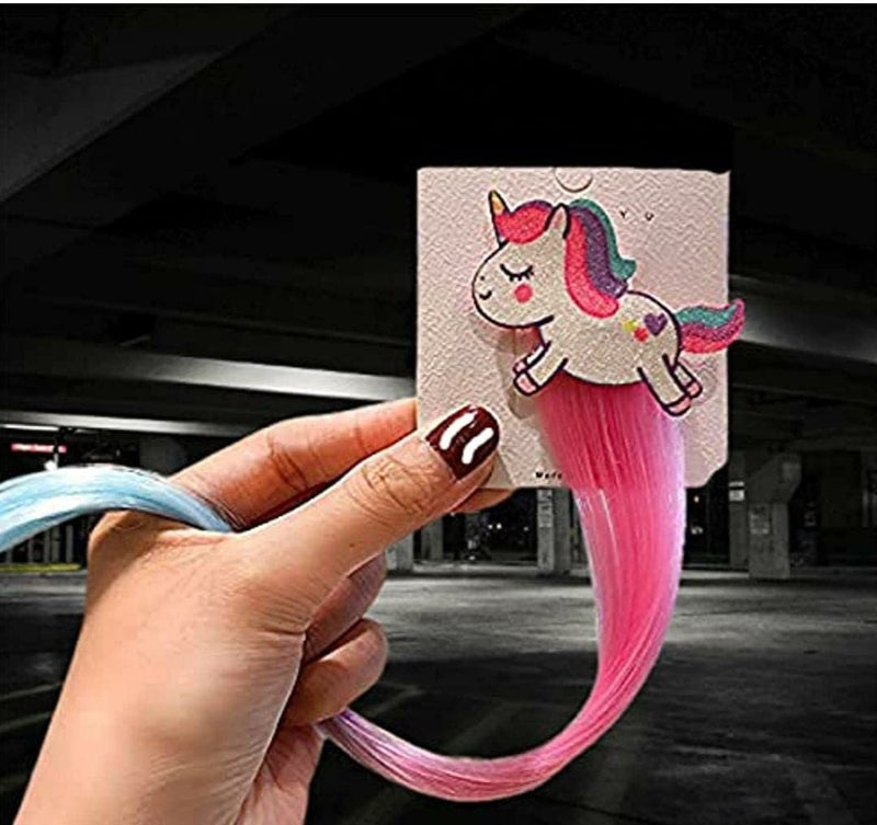 Tera13 Return Gifts: Unicorn Hair Clip (4 Pcs) for Girls, Wing Clip for Kids, Kanjak Gifts - Image 4