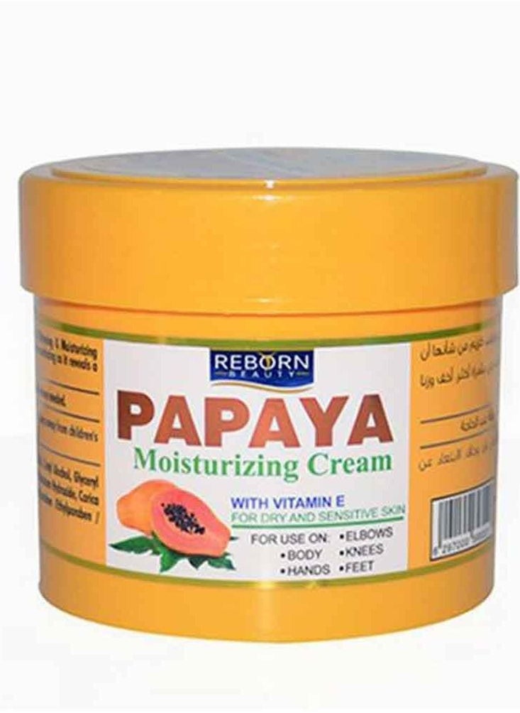 REBORN - Face And Body Papaya Moisturizing Cream 500ml - Image 1