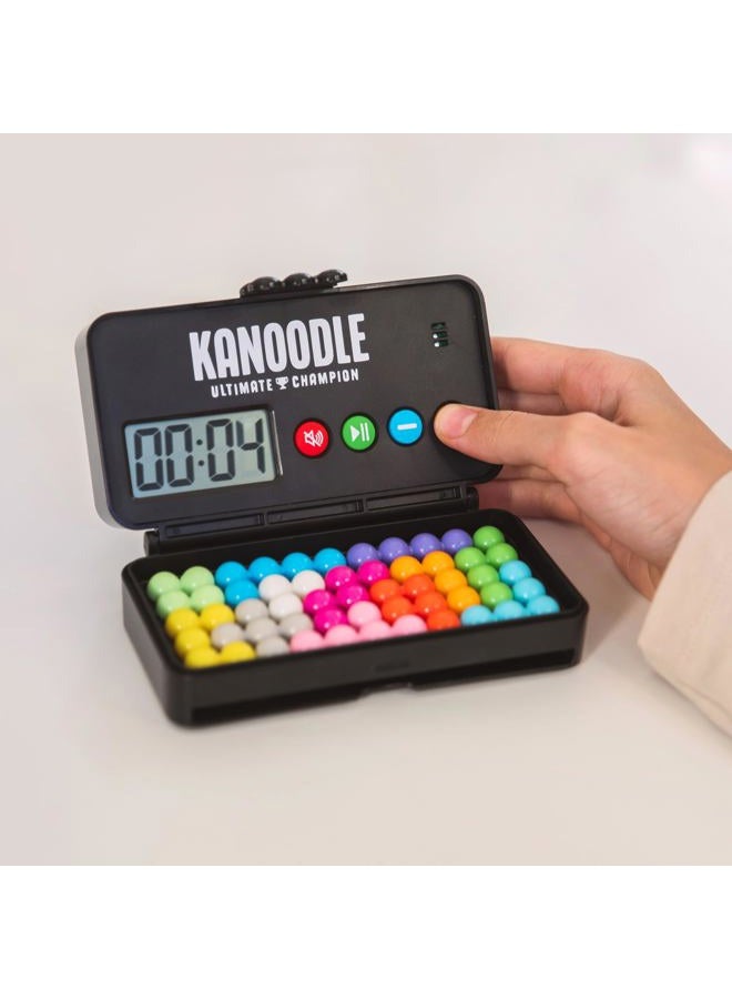Educational Insights Kanoodle Ultimate Champion - 3D Brain Teaser Puzzle with Timer, Handheld Travel Games & Toys for Single Player, Challenging Logic Puzzles & Gifts for Kids, Teens & Adults Ages 7+ - Image 4
