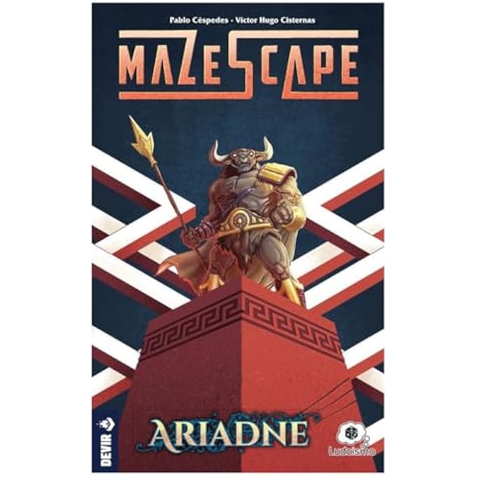 Devir Thames and Kosmos  BGMAZEA  Mazescapes  Ariadne  7 Different Mazes  2 Player  Ages 8 - Image 1
