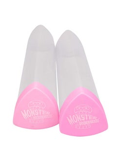 Monster Protectors Playmat Tube Prism-Shaped Play Mat Tube (Pink) - Won'T Roll, Easy In And Out Design (2 Pack)  - Image 2