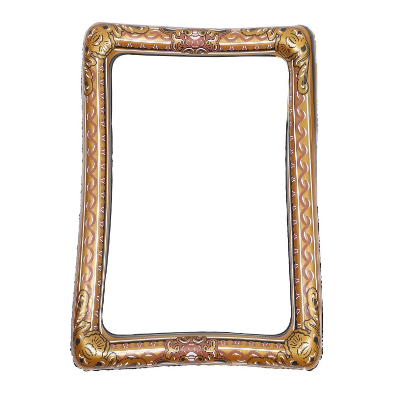 2 pcs Inflatable Frame Beautiful Selfie Picture Frame Chic Photo Booth Prop - Image 1