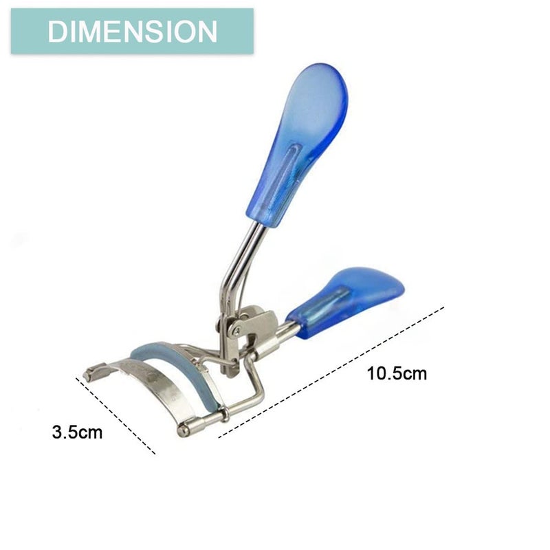 Tandem eyelash curlers Eyelash Curler Parlor Eye Makeup Accessory Easily Roll Over Small Eyelashes Professional Handle Curl Eye Lash Curler Eyelash Curler Curling Lashes MULTICOLOR - Image 3