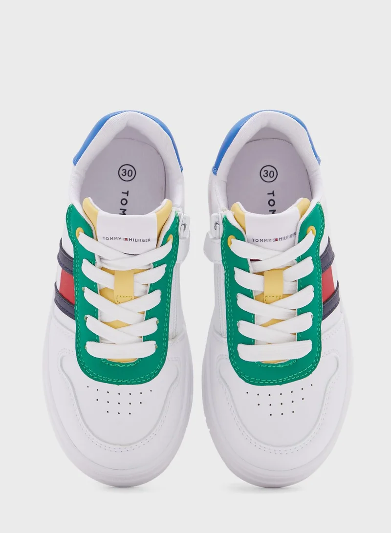 TOMMY HILFIGER Kids Low Top Lace Up Sneakers