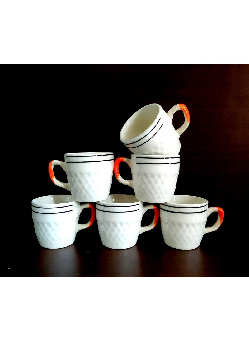 MOODY PANDA MOODY PANDA Classy Set of 6 Cups Cup Set Ceramic  - Image 5