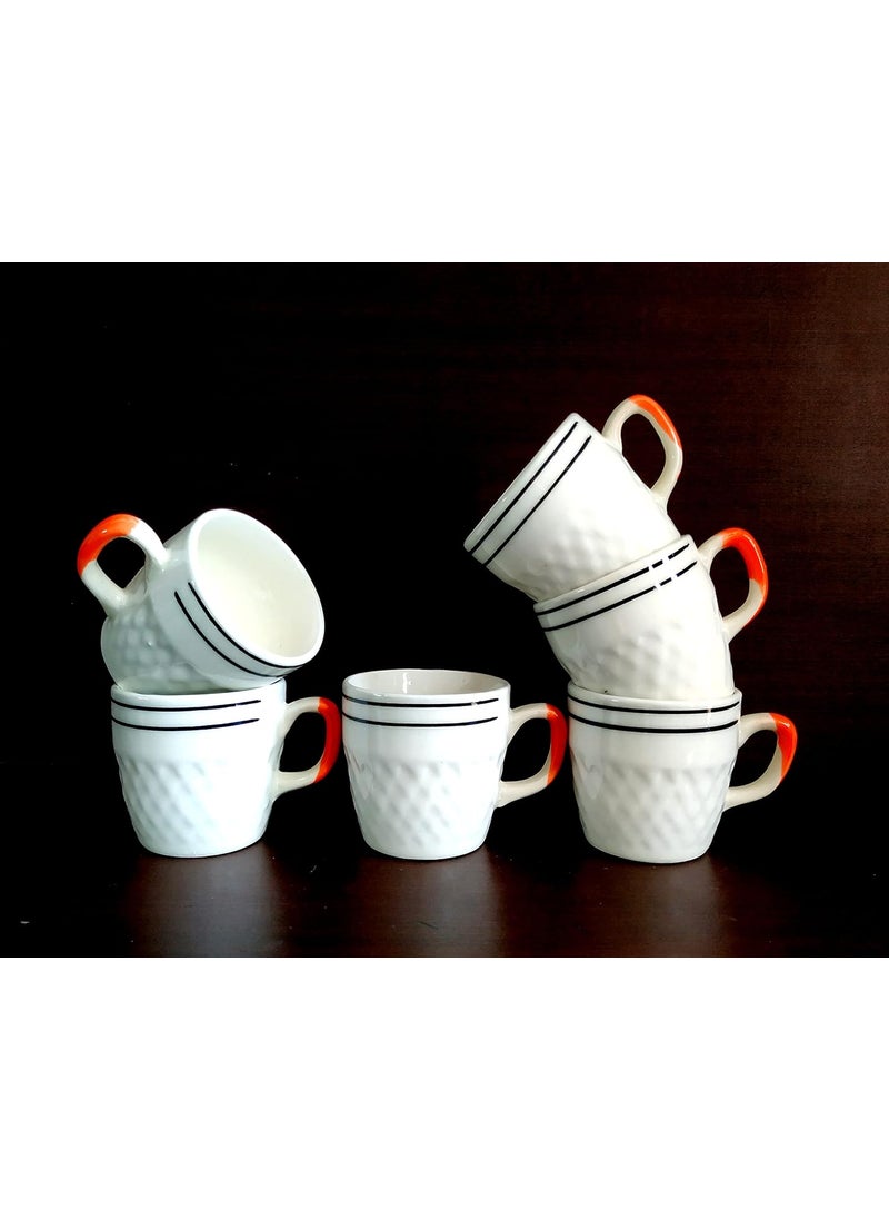 MOODY PANDA MOODY PANDA Classy Set of 6 Cups Cup Set Ceramic  - Image 4