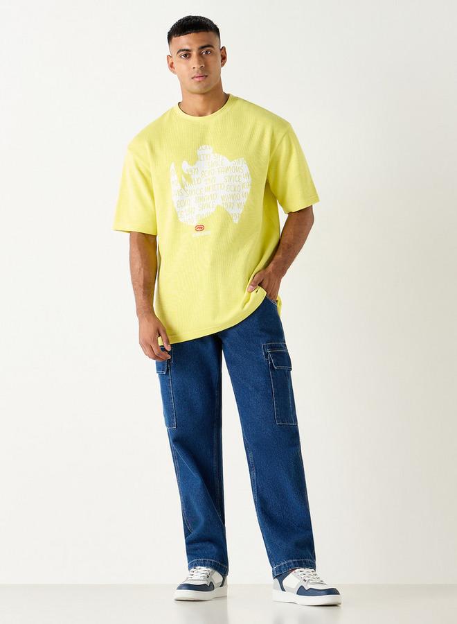 Ecko Unltd. Ecko Unltd Printed Crew Neck T-shirt with Short Sleeves - Image 2