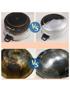 Generic Stainless Steel Oven Cleaner, Cookware, Pots & Pans - Use to Remove Stains, Rust, Polish and Clean Oven, Cookware, Pots & Pans - Home Use Tool - Oven & Cookware Cleaner, Stainless Steel Cleaning Paste Removes Stains from Pans, Universal Rust Remover, Home Kitchen - Quick Stainless Steel Cleaning Paste for Cleaning Cookware Surfaces - Magic Cleaning Paste - Multi-Purpose Cleaning Paste - Stain and Rust Cleaning Paste from Pots to Treat Stains and Restore Shine  - Image 5