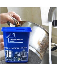 Generic Stainless Steel Oven Cleaner, Cookware, Pots & Pans - Use to Remove Stains, Rust, Polish and Clean Oven, Cookware, Pots & Pans - Home Use Tool - Oven & Cookware Cleaner, Stainless Steel Cleaning Paste Removes Stains from Pans, Universal Rust Remover, Home Kitchen - Quick Stainless Steel Cleaning Paste for Cleaning Cookware Surfaces - Magic Cleaning Paste - Multi-Purpose Cleaning Paste - Stain and Rust Cleaning Paste from Pots to Treat Stains and Restore Shine  - Image 3
