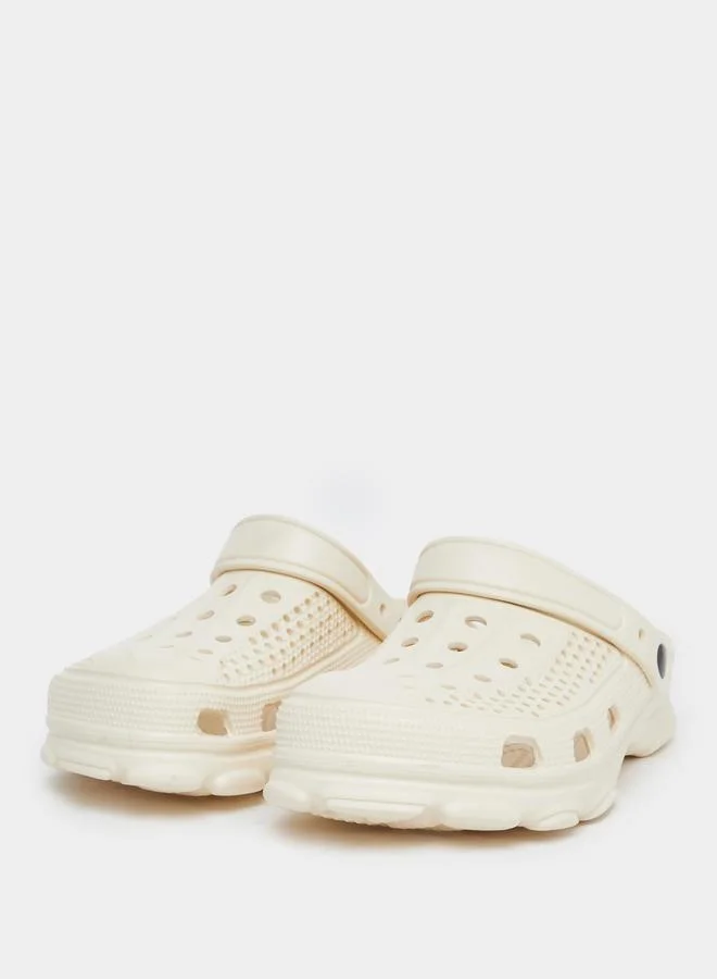 Take Two Take Two Solid Ankle Strap Clogs
