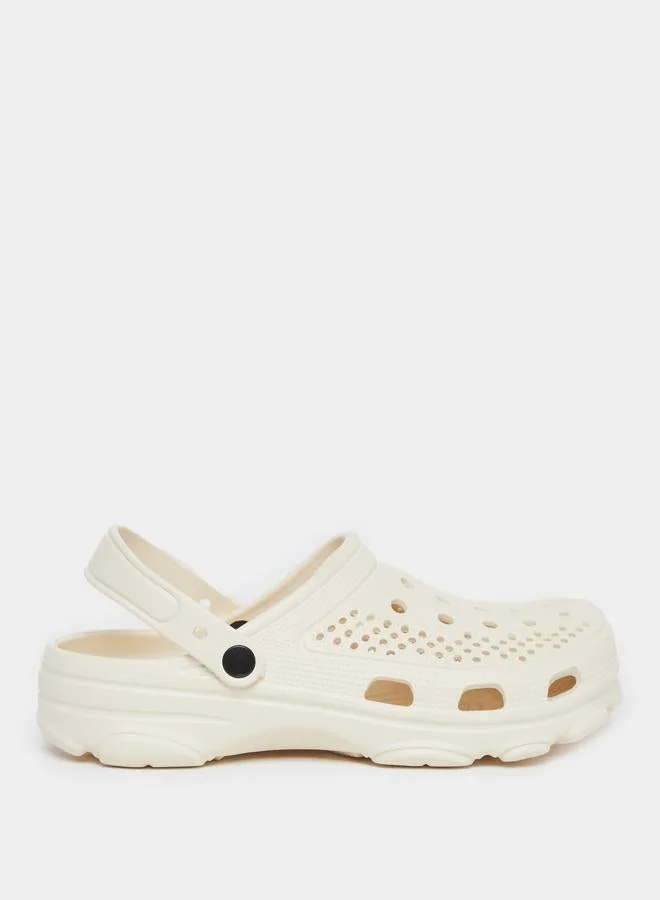 Take Two Styli Solid Ankle Strap Clogs