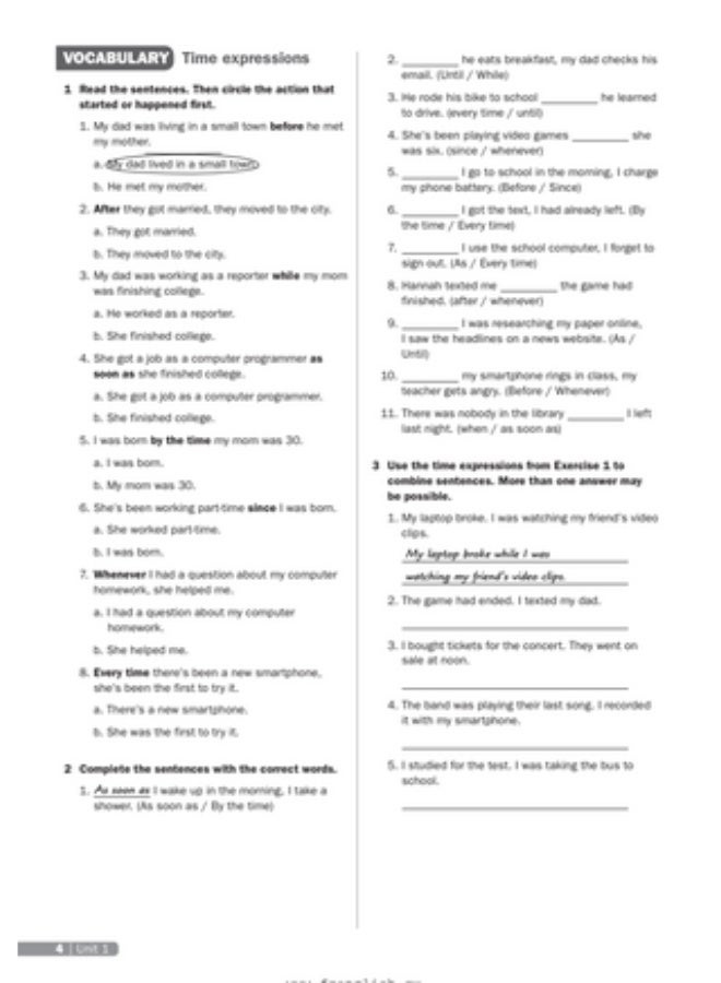 كتابCambridge Uncover - دورة اللغة الإنجليزية الأمريكية لمتعلمي اللغة الإنجليزية للمراهقين - المستوى 4 - كتاب التمارين - Image 5