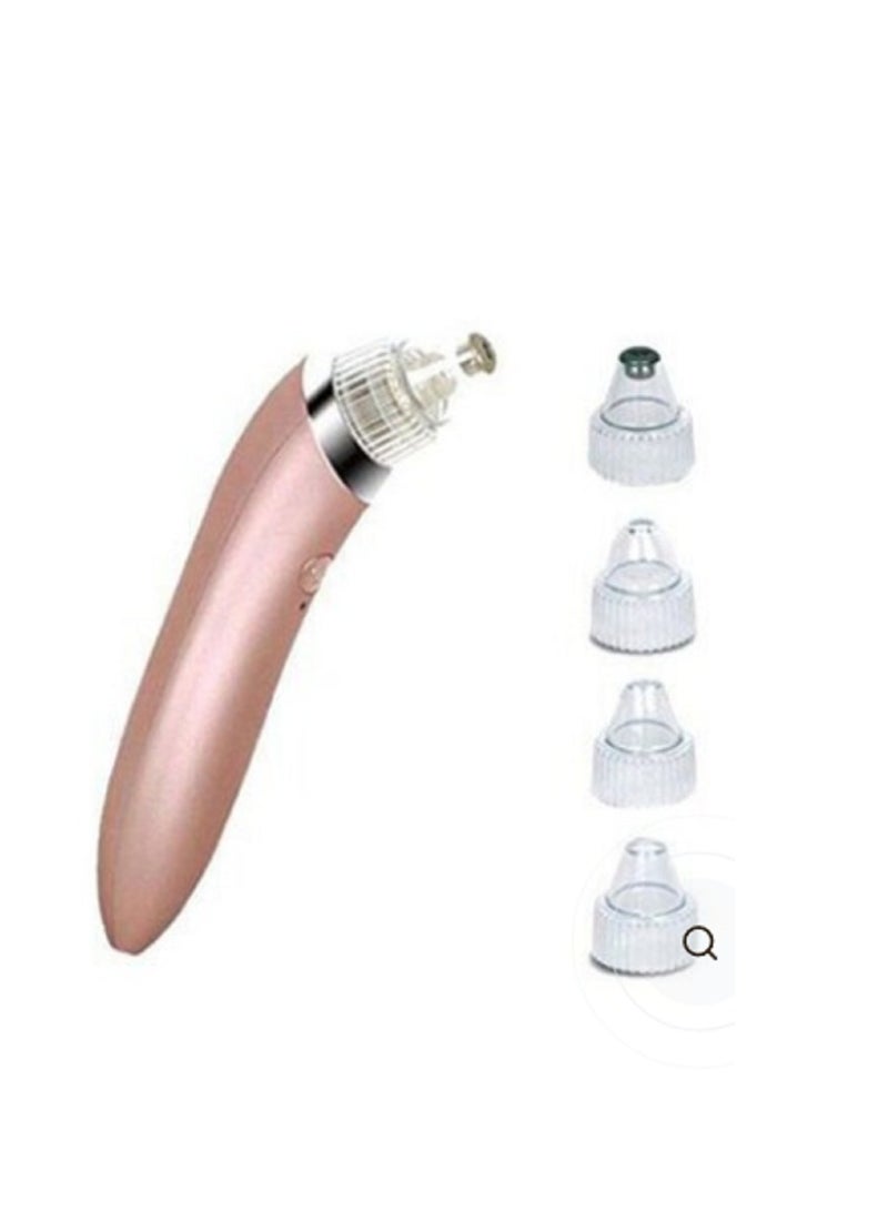 4-In-1 Blackhead Remover Device Rose Gold/Clear - Image 1
