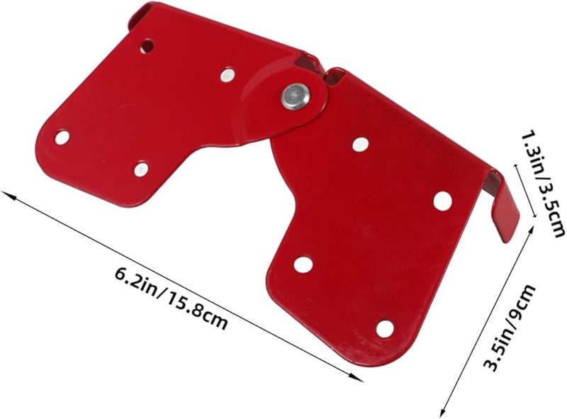 مفصل سلم فولاذي ثقيل قابل للطي لاستبدال وإصلاح سلم العلية والمرتفع - Image 3