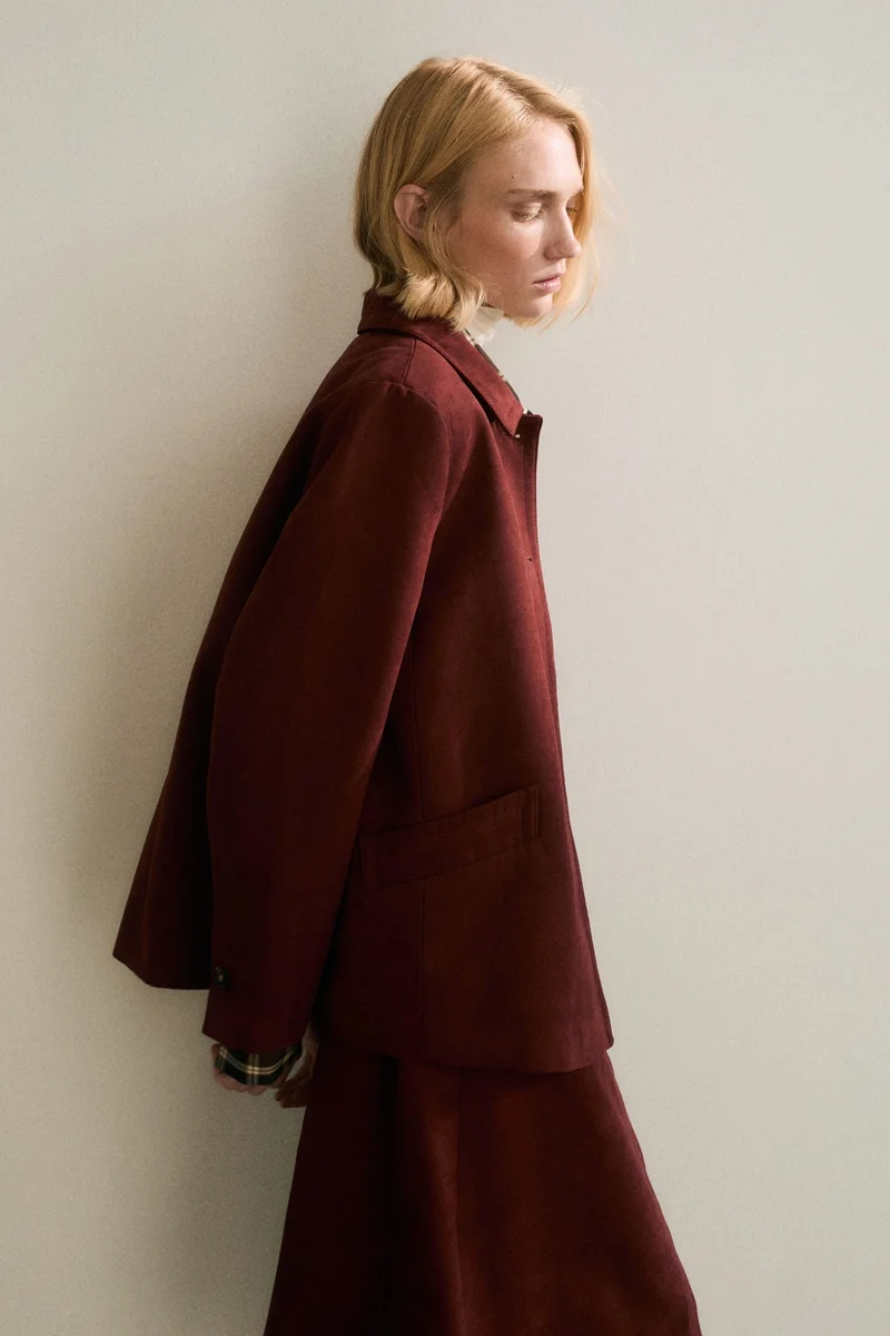 اتش اند ام Wool-blend jacket