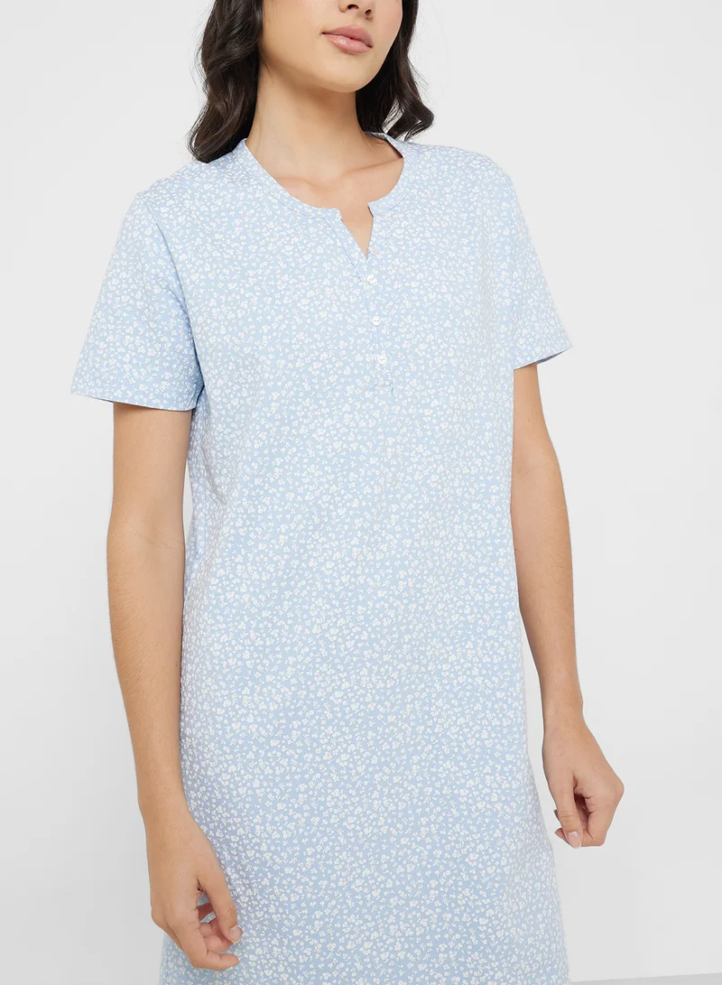 Ripples Ladies Nightwear Long Top
