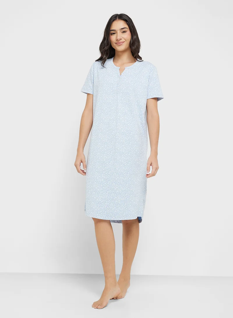 Ripples Ladies Nightwear Long Top