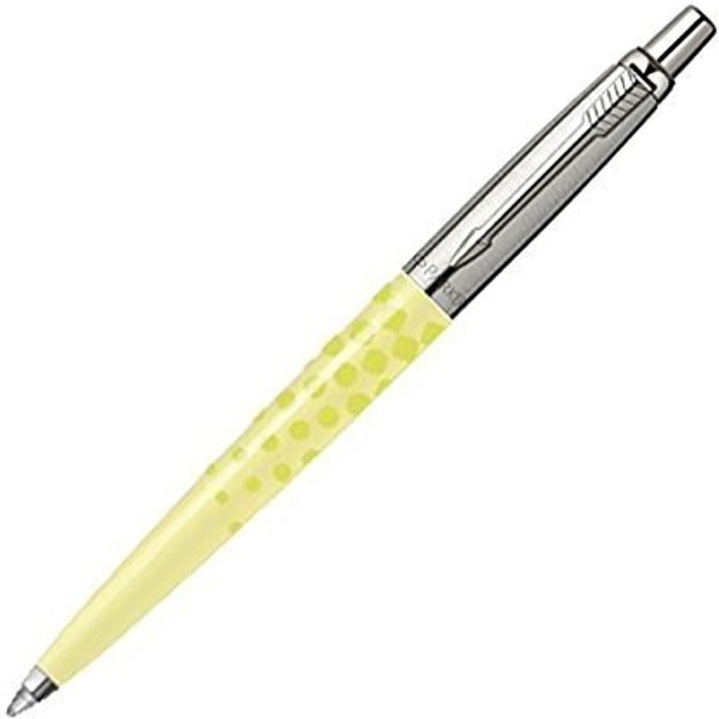 PARKER 6463 Jotter 2013 Special Edition Ballpoint Pen, Yellow Dots