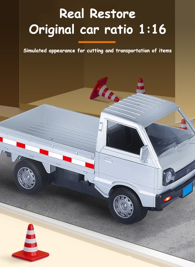 Remote Control Car,Children's RC Drift Remote Control Truck,Indoor/outdoor all terrain electric toy car with rechargeable battery and USB, children's gift,Wireless remote control and car model with lights, off-road boy toy car(silvery)  - Image 5