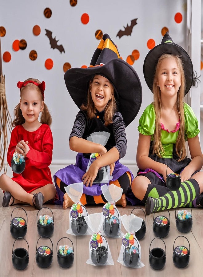 Roowest 24 Sets Halloween Party Favors, Halloween Mini Cauldrons Card Opp Bags Goodie Bag Fillers Gifts Party Supplies Non Candy Trick or Treat for Boys Girls Classroom Rewards - Image 4