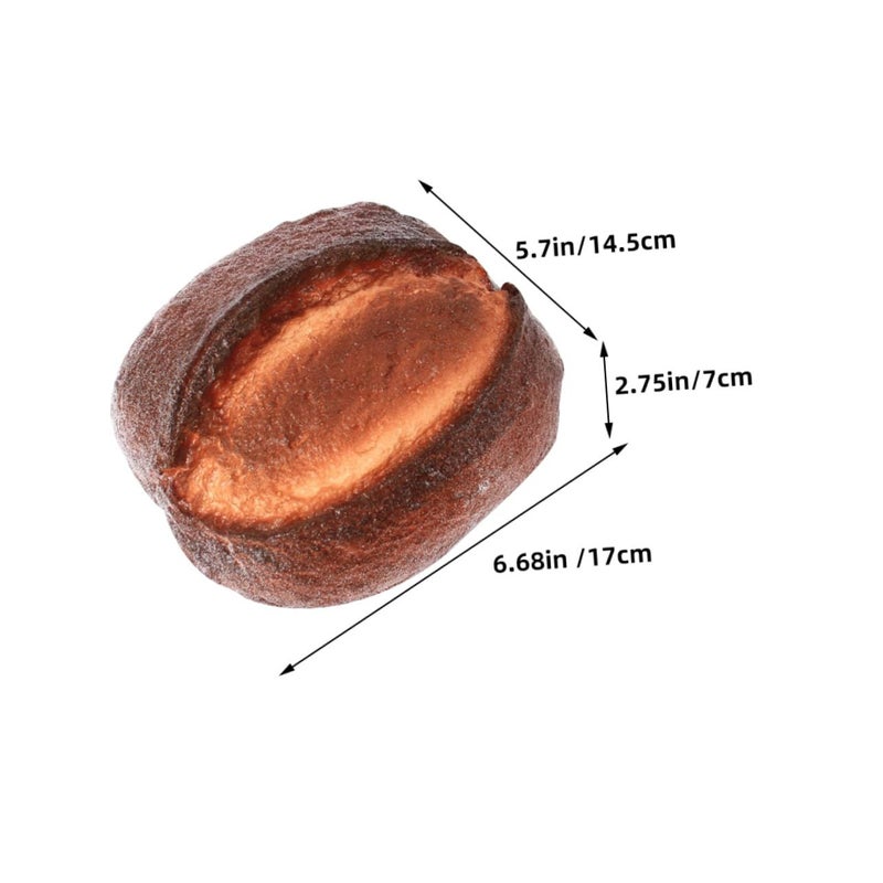 Miniature Realistic Simulation Bread Model Faux Food Decor 8 Piece Set - Image 3