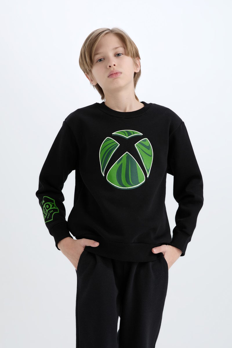 DeFacto Boy Xbox Crew Neck Sweatshirt  - Image 1