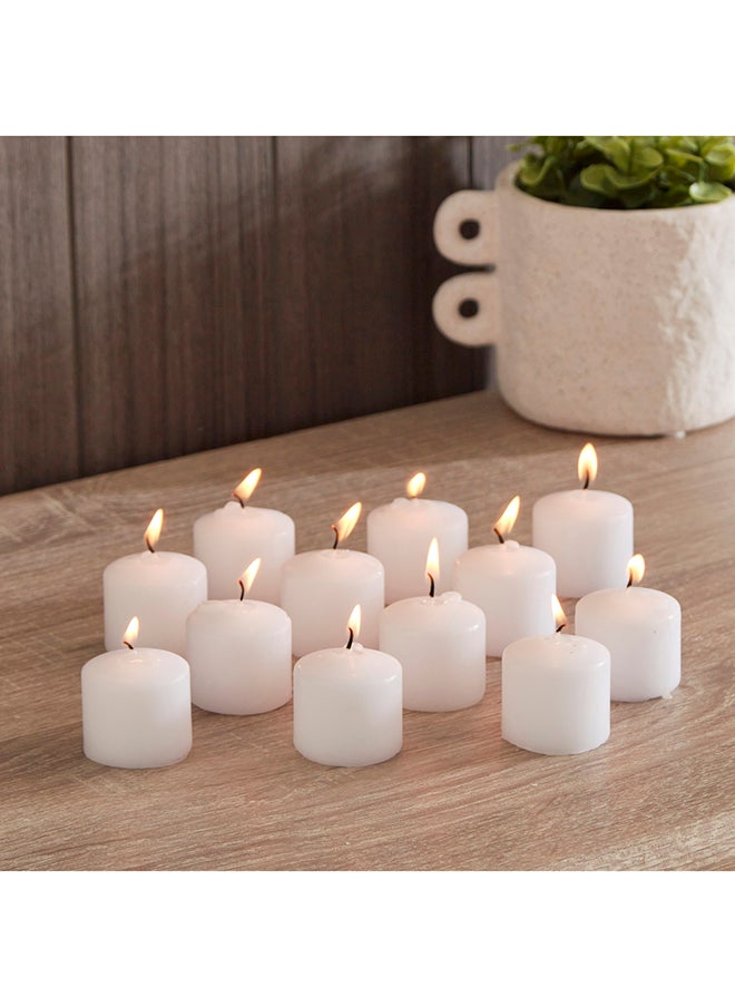 Home Box Luna 12-Piece Votive Candle Set 3.8 x 4 x 4 cm  - Image 2