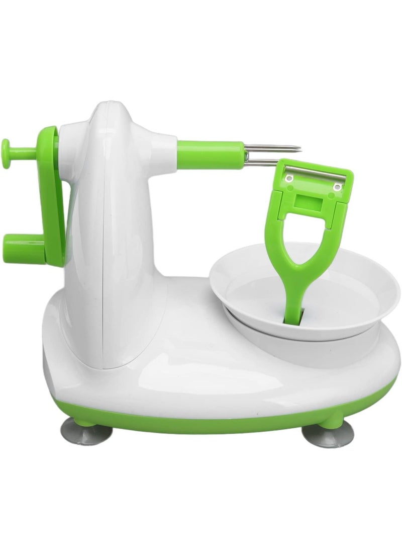 DubaiGallery Manual Apple Peeler Slicer and Corer, Easy to Use Fruit Peeling Machine with Rotating Handle, Kitchen Cutting Tool for Quickly Peeling, Coring and Slicing Apples, Pears and Similar Fruits - Image 1